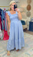 Say More Gingham Ruffle Nap Dress
