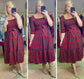 Red Tartan Nap Dress