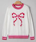 Sweetest Gift Bow Knit Top