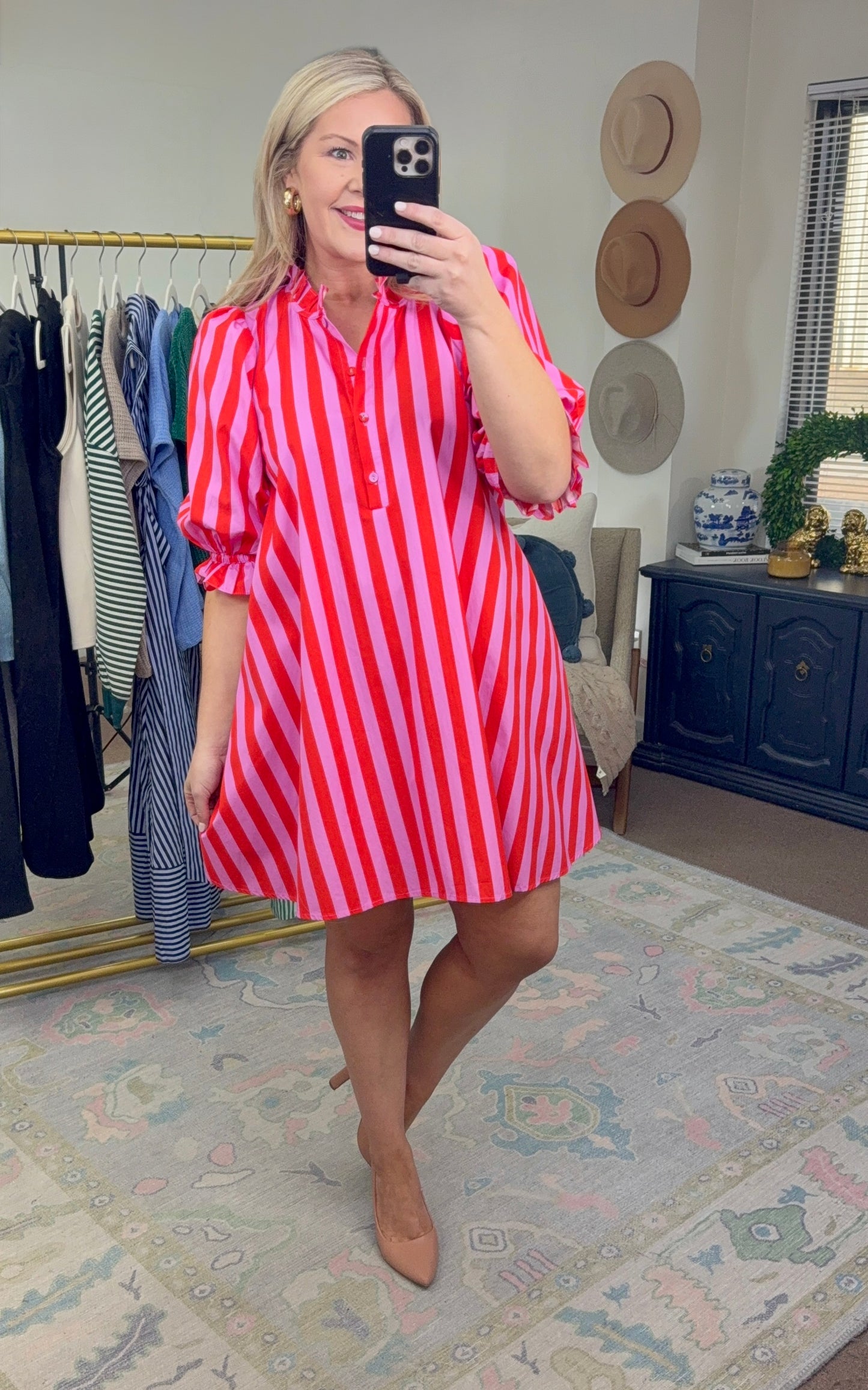 Straight to Sweet Colorblock Mini Dress