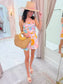 Pretty Petals Smocked Short Set