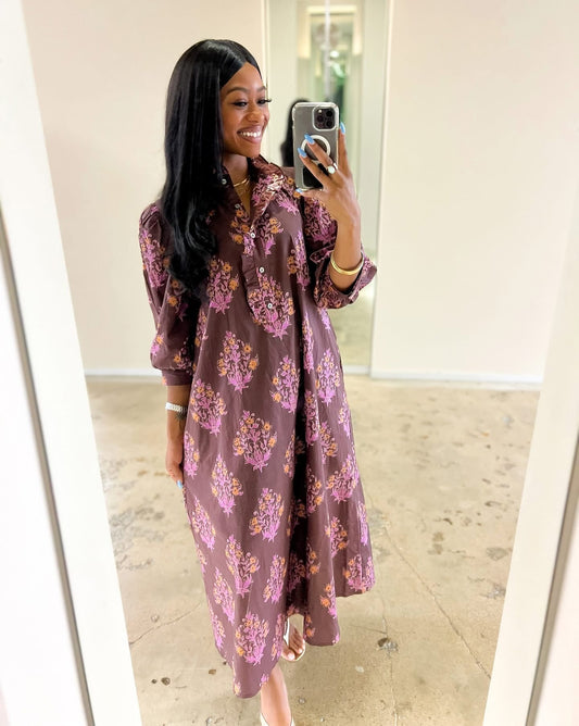 Lighthearted Love Ruffle Midi Dress
