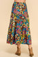 Fleur Real Tiered Maxi Skirt