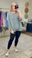 Take the Day Mineral Wash Knit Top