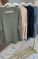 **MORE COLORS** Try Anything Raw Hem Waffle Knit Tunic Top