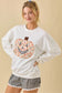 Harvest Hues Floral Pumpkin Patchwork Top
