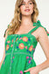 Bouquet of Bliss Tie Shoulder Maxi Dress