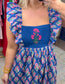 Garden Hymn Ruffle Midi Dress