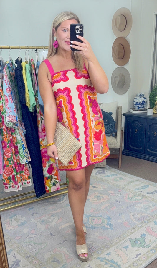 Destination Unknown Ric-Rac Dress