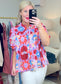 Made to Love Floral Print Blouse