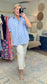**MORE COLORS** Smooth Talker Stripe Dolman Sleeve Blouse