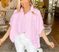 **MORE COLORS** Smooth Talker Stripe Dolman Sleeve Blouse