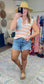 **MORE COLORS** American Beauty Light Knit Top