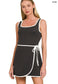 **MORE COLORS** Biggest Fan Scuba Wrap Dress with Shorts