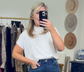 Keep It Real Mock Neck Top
