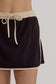 Track Star Black Trim Skort