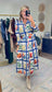 Archive Botanica Belted Midi Dress