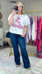 Be My Valentine Sequin Puff Sleeve Top