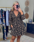 Small Town Girl Floral Print Babydoll Dress