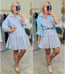 Clubhouse Capsule Stripe Shirt Dress
