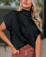 **MORE COLORS** Ribbed Short Sleeve Sweater