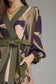 Picasso Perfection Print Midi Dress
