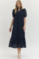 **MORE COLORS** Tea at the Terrace Eyelet Midi Dress