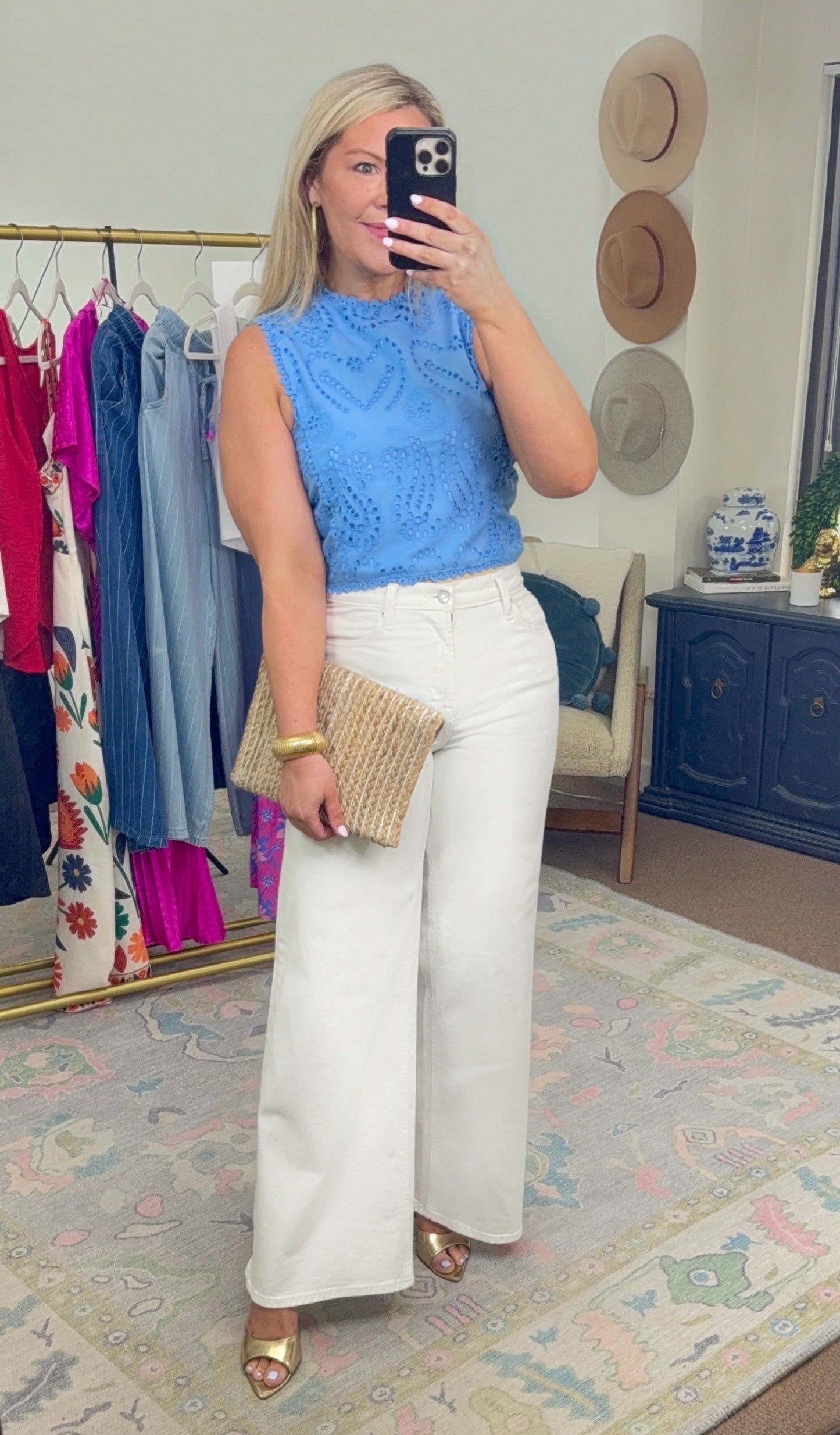 ✨RESTOCK✨ Dream On Eyelet Lace Skirt Set