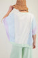 **MORE COLORS** Weekend Warrior Colorblock Drop Sleeve Tee