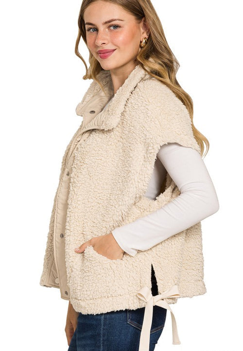 Chalet All Day Oversized Sherpa Vest