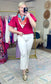 **MORE COLORS** Proper Attire Textured Puff Sleeve Top