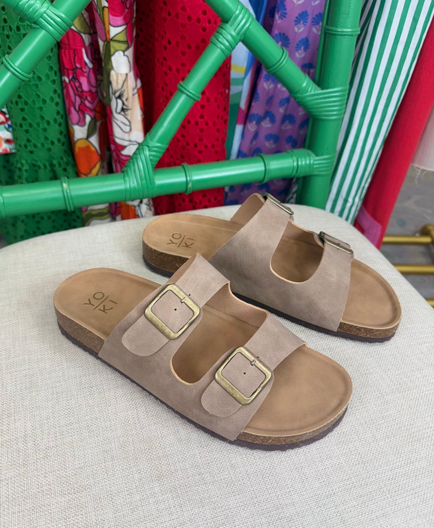 California Girl Double Buckle Sandal