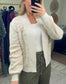 Neutral Territory Animal Print Knit Cardigan