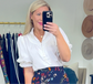 Proper Privileges Ruffle Neck Blouse