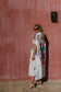Maldives Motif Print Shirt Dress