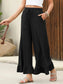 Down Time Ruffle Hem Pants