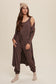 Jogger Jumpsuit & Cardigan Set
