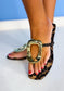 Unexpected Element O Accent Sandals