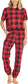 Committed to Cozy Printed Pajama Set