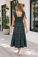 Merry & Plaid Green Tartan Nap Dress