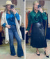 **MORE COLORS** Precious Moments Velvet Frill Neck Blouse