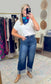 RISEN: On the Road Crop Cuffed Denim