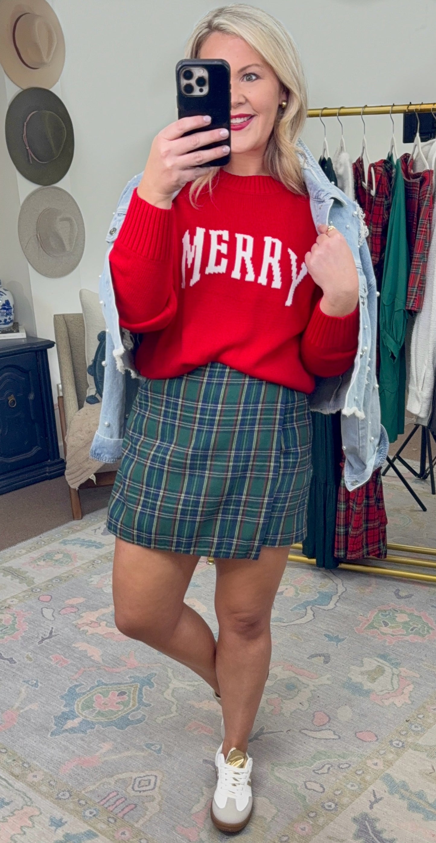 ENTRO: Plaid & Proper Tartan Skort