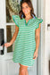 **MORE COLORS** Around Town Flutter Sleeve Shirt Dress