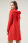 Bow Back Ruffle Neck Dress