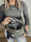 **MORE COLORS** Street Sleek Double Zip Crossbody Bag
