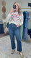 XOXO Heart Puff Script Sweater
