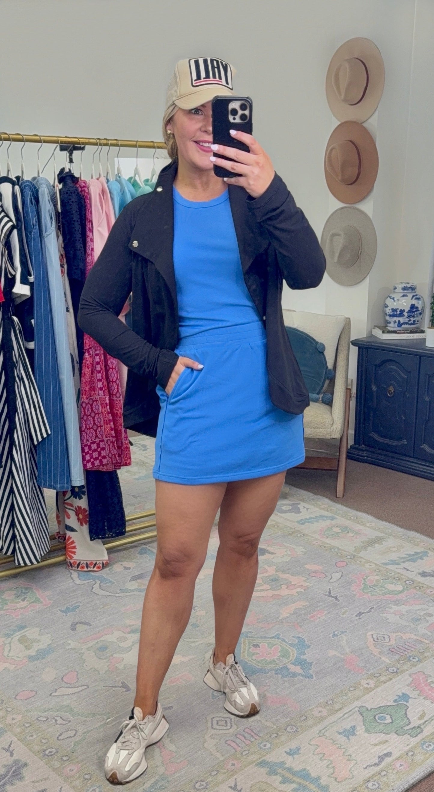 **MORE COLORS** Hot Girl Walk Ribbed Skort Set