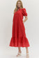 **MORE COLORS** Tea at the Terrace Eyelet Midi Dress