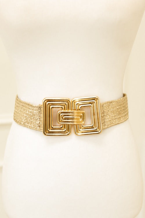 Better Together Metallic Woven Belt